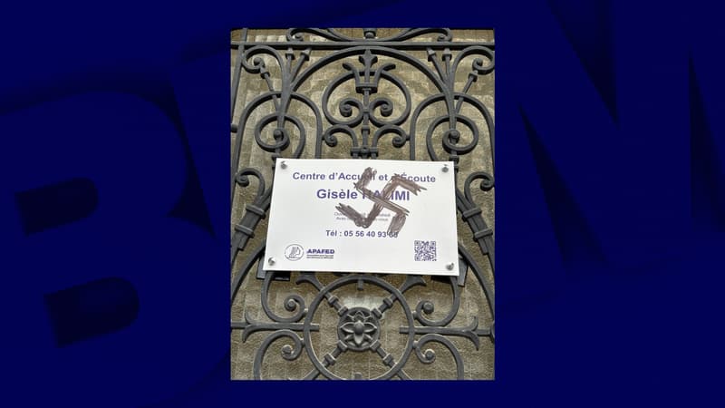 "Totalement inacceptable": une croix gammée taguée sur un centre d'aide aux femmes à Bordeaux, une enquête ouverte