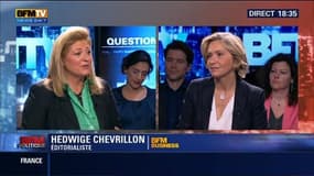 Valérie Pécresse face à Hedwige Chevrillon dans BFM Politique: "On a une très grande méconnaissance du monde de l'entreprise"