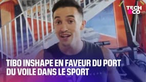 Tibo InShape en faveur du port du voile dans le sport