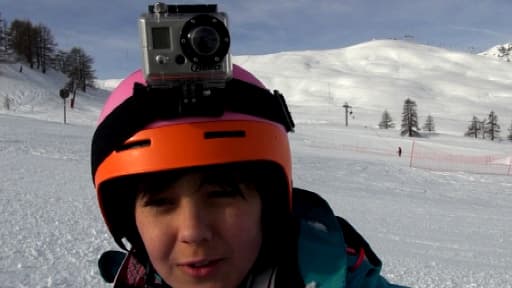 Le ski en GoPro