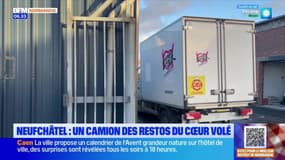 Neufchâtel-en-Bray: un camion des Restos du Cœur volé, une plainte a été déposée 