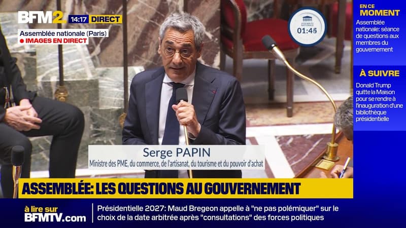 Taxe européenne sur les petits colis: "C'est grâce à la France", affirme Serge Papin