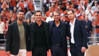 Novak Djokovic, Roger Federer, Rafael Nadal et Andy Murray : le Big 4 reformé pour l'hommage de Roland-Garros à l'Espagnol, 25 mais 2025
