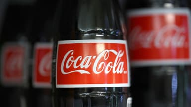 Des bouteilles Coca-Cola dans un magasin de Californie (États-Unis), le 10 février 2022 (photo d'illustration).