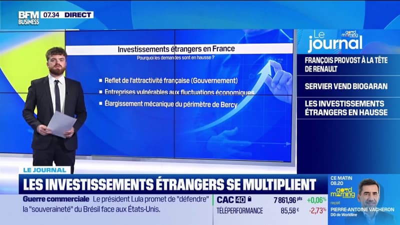 Les ivestissements étrangers se multiplient