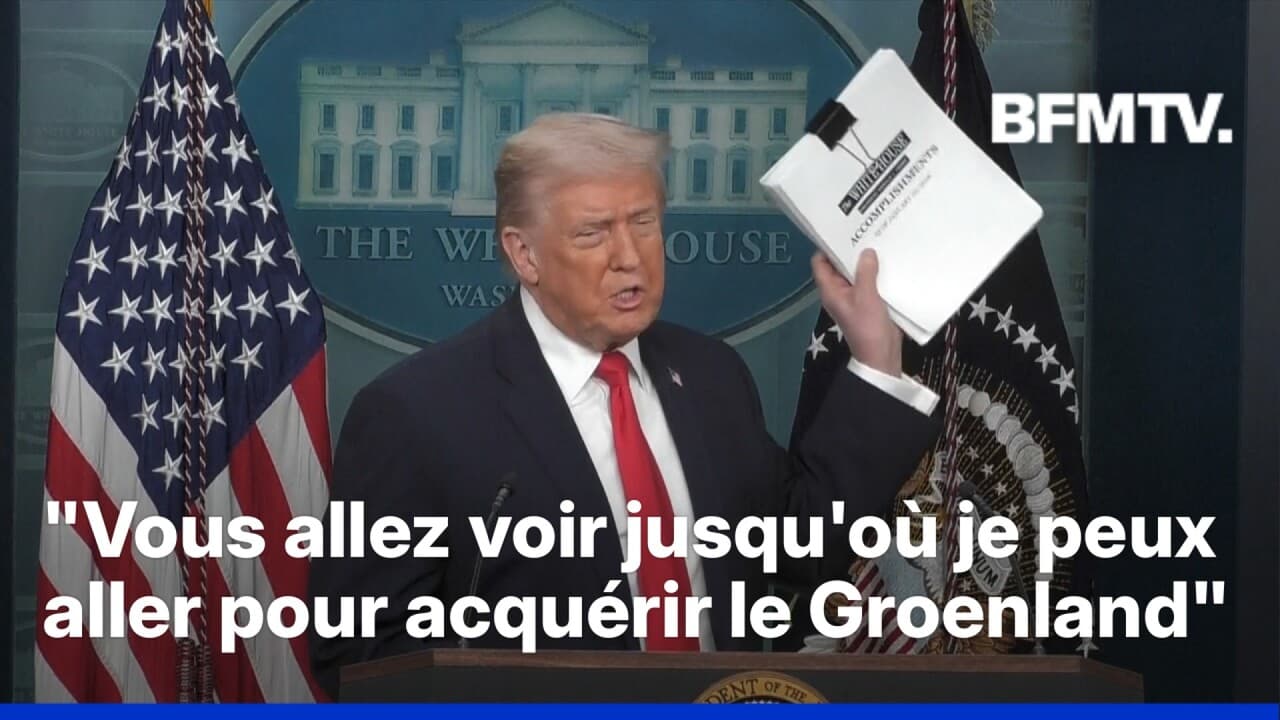 Groenland, Emmanuel Macron: retour sur la conférence de presse de Donald  Trump à la Maison Blanche