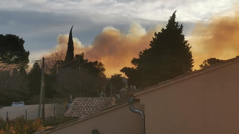 Bouches-du-Rhône: un incendie se déclare à Mouriès, 30 hectares parcourus par les flammes