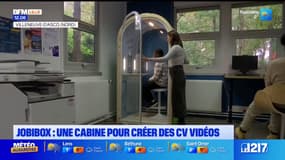 Nord: une cabine pour permettre aux candidats de créer des CV vidéos