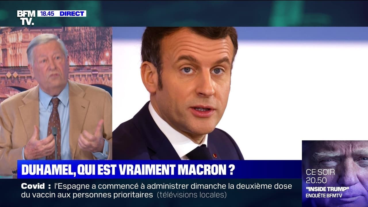 Alain Duhamel "Emmanuel Macron est complètement différent des autres