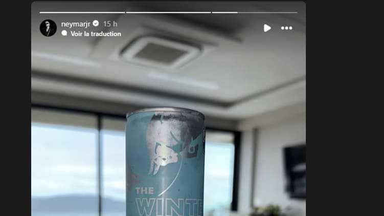 Neymar se moque de sa prétendue addiction au Red Bull, le 25 septembre 2025
