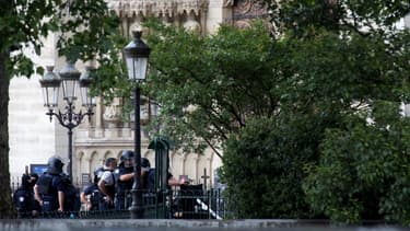 Notre-Dame de Paris le 6 juin.