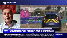 Accident de structure gonflable: "Il y a des produits qui arrivent en France aujourd'hui qui ne respectent pas du tout la norme", pour Frédéric Desbois (exploitant de structure gonflable)