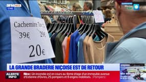 "Une plus-value": la grande braderie de Nice est de retour jusqu'à dimanche