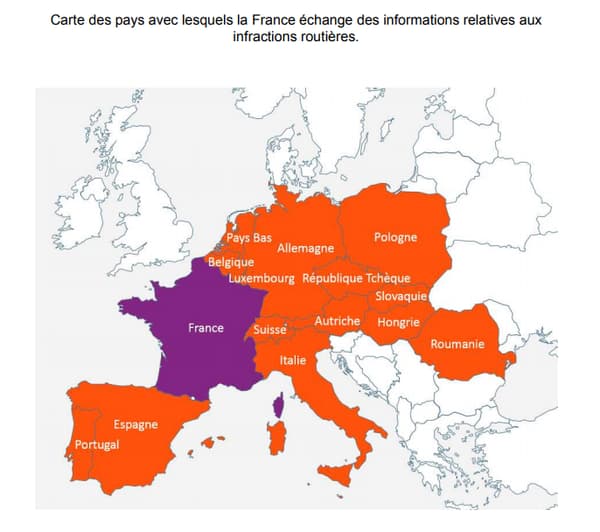Le Portugal rejoint la liste des pays avec lesquels la France partage les informations sur les infractions routières.