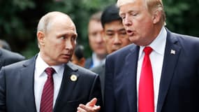 Vladimir Poutine et Donald Trump. (Photo d'illustration)