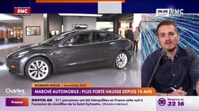 Le marché automobile en forte hausse depuis 10 ans