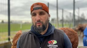 Jérôme Bayle, l'un des leaders du mouvement de colère des agriculteurs, interrogé par BFMTV le 8 mars 2024