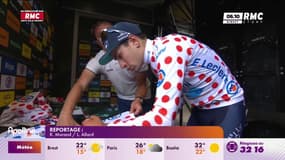 Après la 10e étape du Tour de France, le Français Lenny Martinez s'empare du maillot à pois