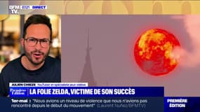 Pour Julien Chieze, youtubeur spécialiste des jeux vidéos, le nouveau Zelda offre "une liberté assez rare et jubilatoire"