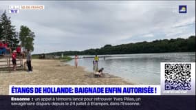Yvelines: la baignade est de nouveau autorisée aux Etangs de Hollande