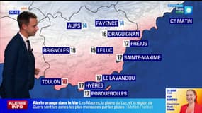 Météo Var: le département en vigilance orange pluie-inondation ce vendredi, il fera 18°C à Toulon