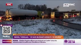 Neige et verglas: la circulation reprend doucement sur la Francilienne après un carambolage