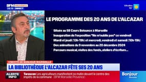 Marseille: la bibliothèque l'Alcazar fête ses 20 ans