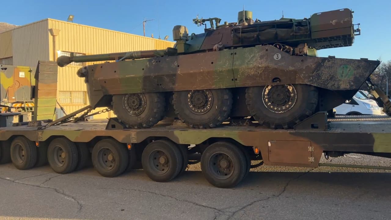 Au total c'est un escadron entier du régiment soit plus d'une centaine d'hommes qui ont été rapidement mobilisés ainsi qu'un blindé AMX10RC.