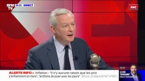 Bruno Le Maire sur l'attitude des oppositions à l'Assemblée nationale: "Tout cela est pathétique, lamentable'" 