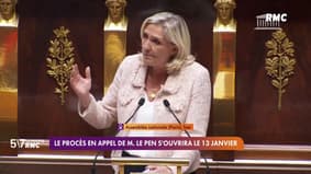 Le procès de Marine Le Pen s'ouvrira le 13 janvier