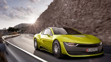 Le concept Rinspeed Etos est basé sur la BMW i8.