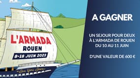 A gagner : un séjour d'une valeur de 600 euros pour deux à Rouen lors de l'Armada