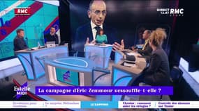 La campagne d’Eric Zemmour s’essouffle-t-elle ? "Zemmour ne sent pas très bien la société française" analyse Laure Closier. 
