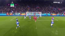 Le double raté de Salah lors de Leicester-Liverpool, le 28 décembre 2021