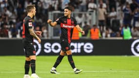 Nadiem Amiri avec le Bayer Leverkusen, le 2 août 2023.