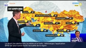 Météo Var: une journée ensoleillée avec un risque d'orages ce dimanche dans le Var, 28°C à Toulon