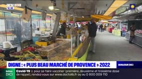 Le marché de Digne-les-Bains élu "plus beau marché de Provence" 2022