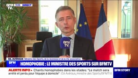 Le ministre des Sports, Gil Avérous, annonce qu'à partir du 31 décembre 