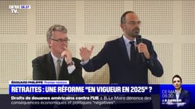 Édouard Philippe sur les retraites: "On se dit que le bon moment pour que la réforme entre en vigueur, c'est 2025"