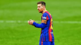 Lionel Messi lors de Séville-Barça le 27 février 2021