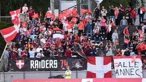 Des supporters du FC Annecy en 2023