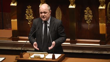 Bruno Le Roux, ici le 19 février 2015, appelle les femmes journalistes à "dénoncer" les politiques coupables de sexisme.