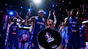 Le capitaine de l'équipe de France de basket Guerschon Yabusele met le feu à Bercy, 16 août 2025