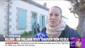 Les habitants d'Autry-Issards (Allier) se mobilisent contre la fermeture de la seule classe de leur village