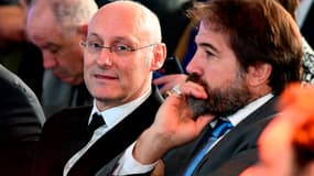 Bernard Laporte et Serge Simon