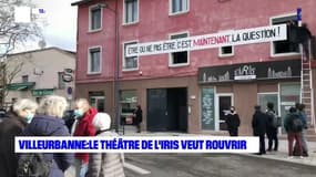 Villeurbanne : le théâtre de l'Iris veut rouvrir