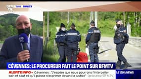 Cévennes: le comportement du suspect "inquiétait certains habitants de la commune", selon le procureur