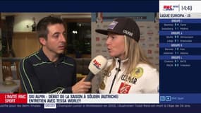 Ski alpin : Rentrée des classes à Sölden, entretien avec Tessa Worley