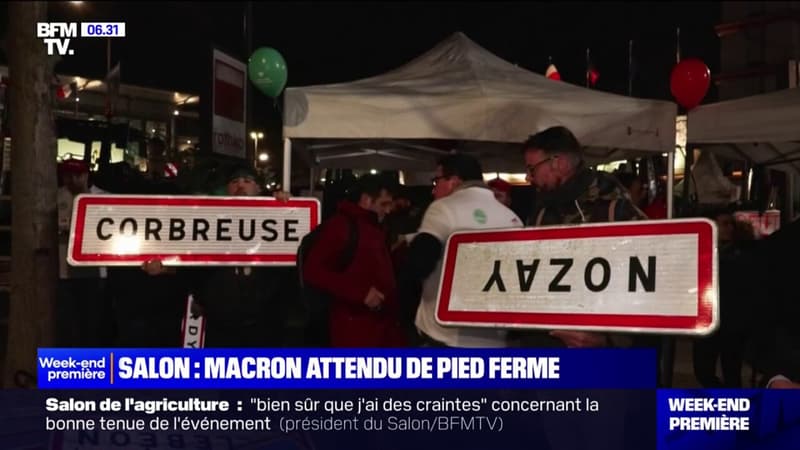 Salon de l'agriculture: Emmanuel Macron attendu de pied ferme par les agriculteurs