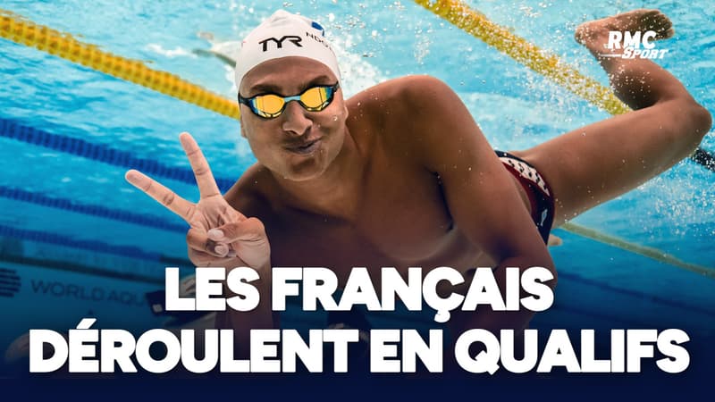 Mondiaux de natation : Le superbe sans-faute des Français en qualifications